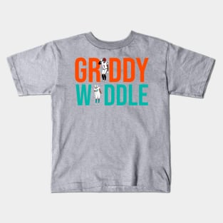 Yellow griddy and waddle Kids T-Shirt